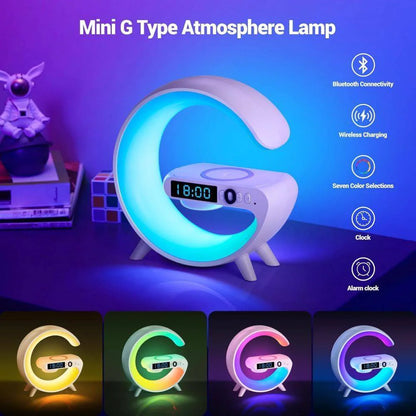 G lamp Night Light Bluetooth Speaker